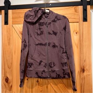 Women's Purple Tie-Dye Define jacket